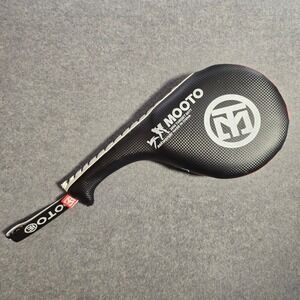 Mooto Taekwondo Mini Target Mitt Black Red Kicking Paddle Martial Arts Training